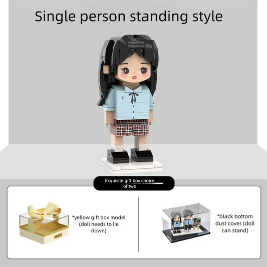 Single-person without photos style Custom LEGO - Mystery Surprise Gift! Unique Creative Present for TA